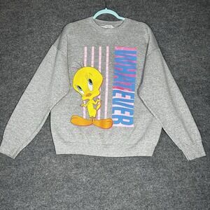 Vintage 90's Tweety Bird Sweatshirt Looney Tunes Size Xl